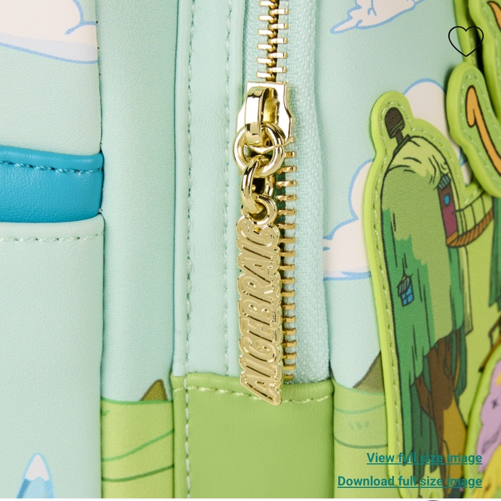 Loungefly Adventure Time Characters Exclusive Mini Backpack - Picture 5 of 10